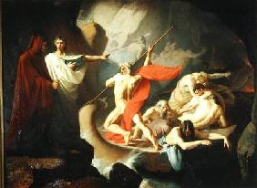 Charon Conveying the Souls of the Dead across the Styx 1860