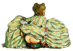Le Pot de Chambre. Illustration aus dem "Livre de la Marquise" 1908