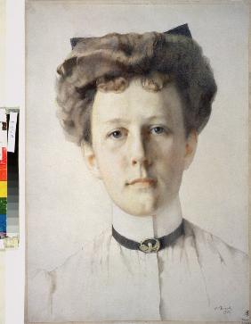 Porträt Baronesse Alexandra Nolde 1911