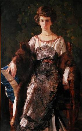 Portrait of Ewfimia Nosova 1911