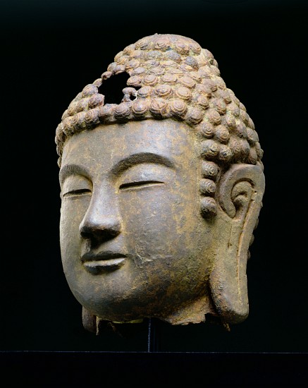 Head of Buddha, Korean, late 8th, early 9th century AD von Korean School