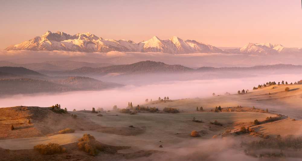 Fog Tatra von Krzysztof Mierzejewski