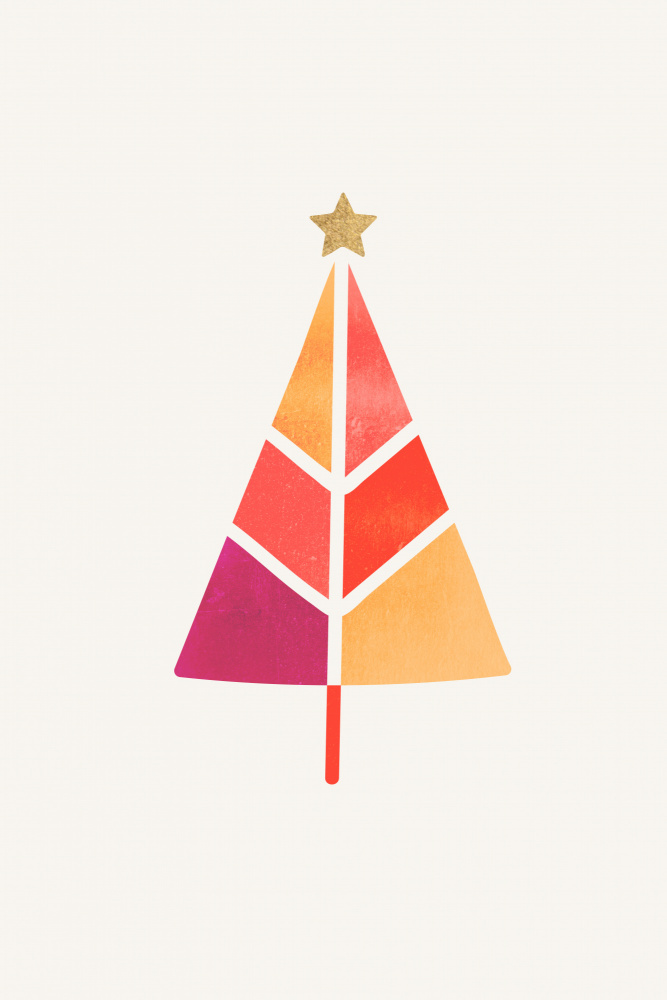 Kleiner Weihnachtsbaum von Kubistika