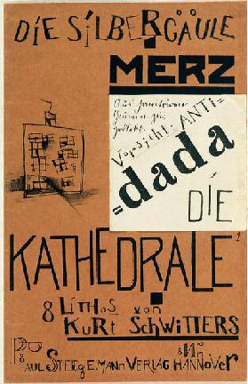 Cover von Die Kathedrale von Kurt Schwitters, veröffentlicht um 1920