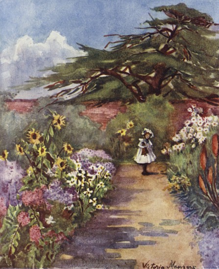 Old English Garden, Brockwell Park von Lady Victoria Marjorie Harriet Manners
