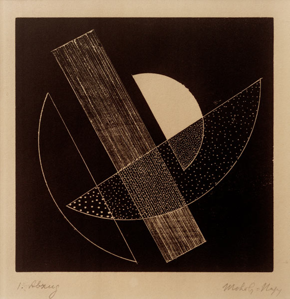 Ohne Titel (Konstruktivistische Komposition)  von László Moholy-Nagy