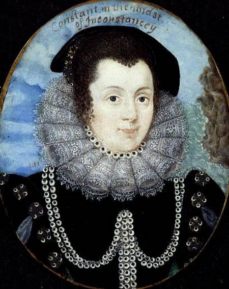 Margaret Clifford (c.1560-1616) Countess of Cumberland von Lawrence Hilliard