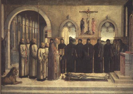 The Funeral of St. Jerome von Lazzaro Bastiani