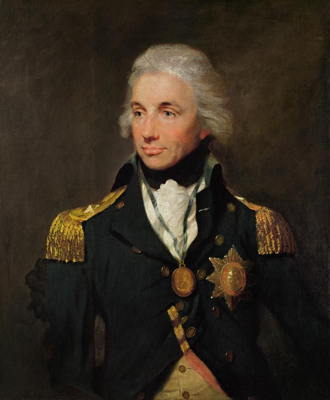 Portrait of Horatio Nelson von Lemuel-Francis Abbott