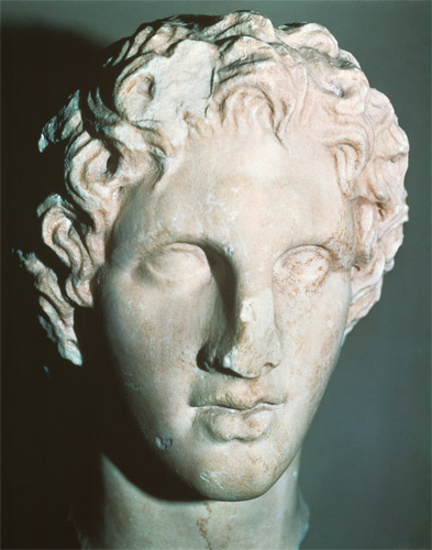 Head of Alexander the Great (356-323 BC) von Leochares