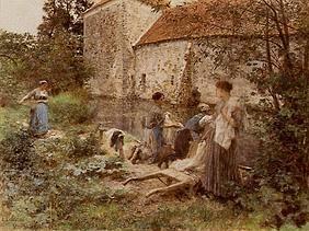 Die Wäscherinnen von Ru Chailly. 1892