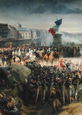 The Garde Nationale de Paris Leaves to Join the Army in September 1792 c.1833-36
