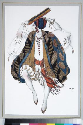 Jüdischer Tanz. Kostümentwurf zum Ballett Cléopatre 1910