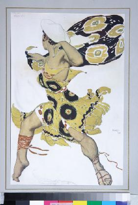 Phobos. Kostümentwurf zum Ballett Narcisse von N. Tscherepnin 1911