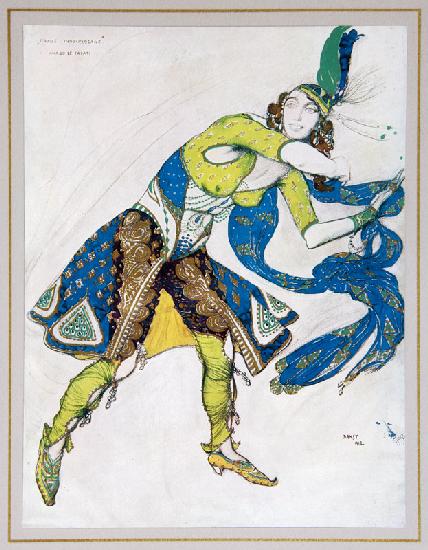 Indischer Tanz (La Marquise de Casati) 1912