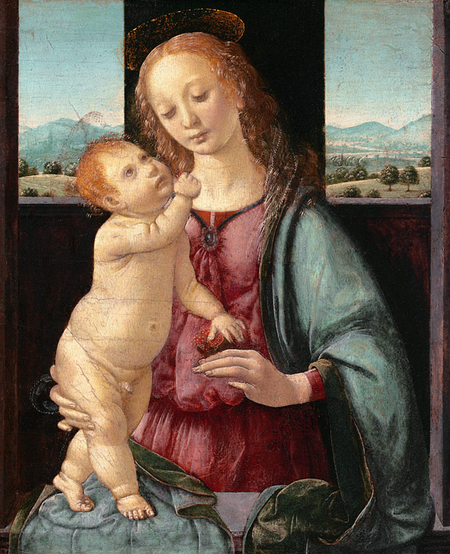 Madonna Dreyfus von Leonardo da Vinci