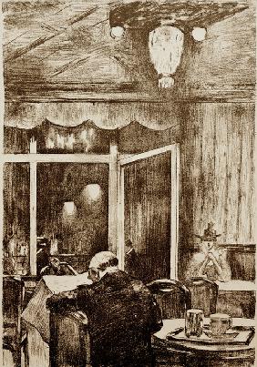 Abend im Café Bauer 1919