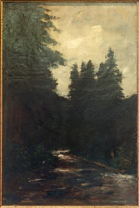 Thüringische Landschaft 1898