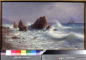 An der Küste von Livadia 1895