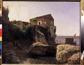 Auf der Insel Capri. Fischerhaus 1859