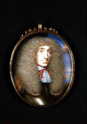 Miniature of Robert Kerr, 4th Earl of Lothian 1667
