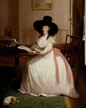 A portrait of Elizabeth Maria Chevallier.