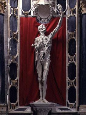 Flayed, or The Skeleton, the tomb of Rene de Chalon, Prince of Orange c.1544