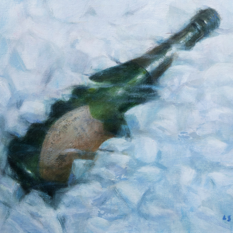 Champagne on ice von Lincoln  Seligman