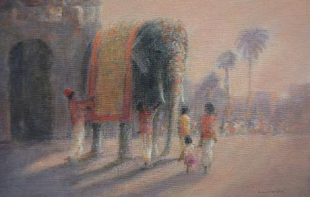 Painted Elephant 2019