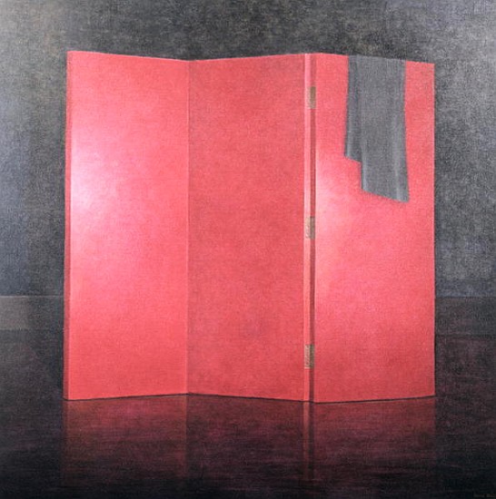 Red Screen, 2005 (acrylic on canvas)  von Lincoln  Seligman