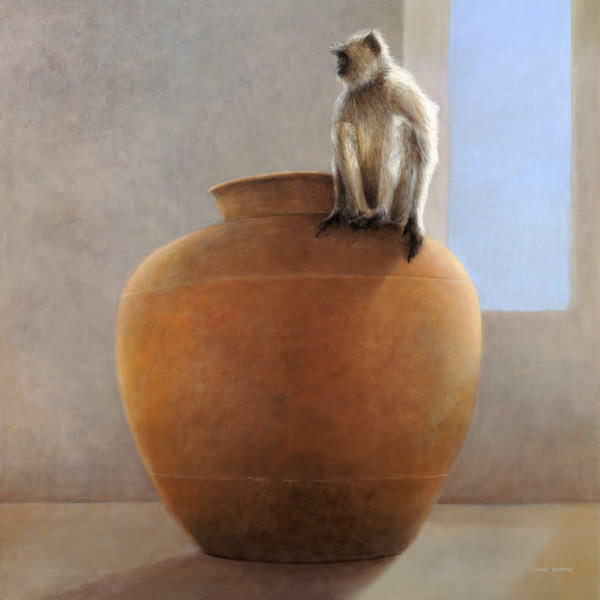 Temple Monkey von Lincoln  Seligman
