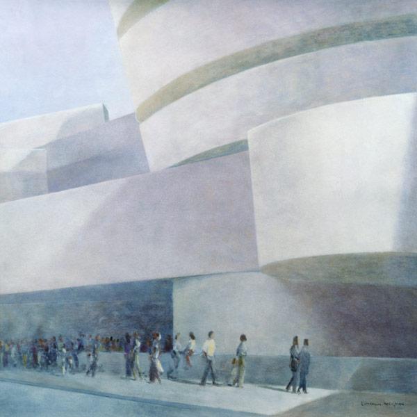 Guggenheim Museum, New York, 2004 (acrylic on canvas) 