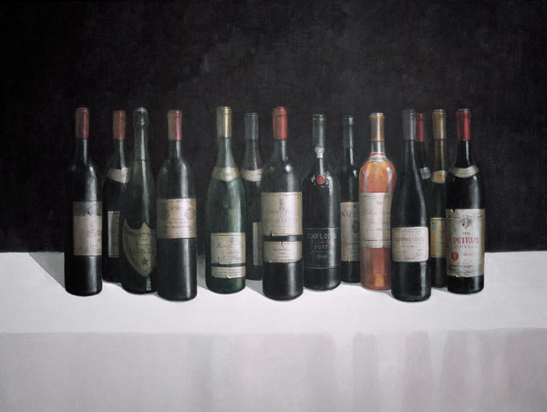 Winescape, 1998 (acrylic on board)  von Lincoln  Seligman