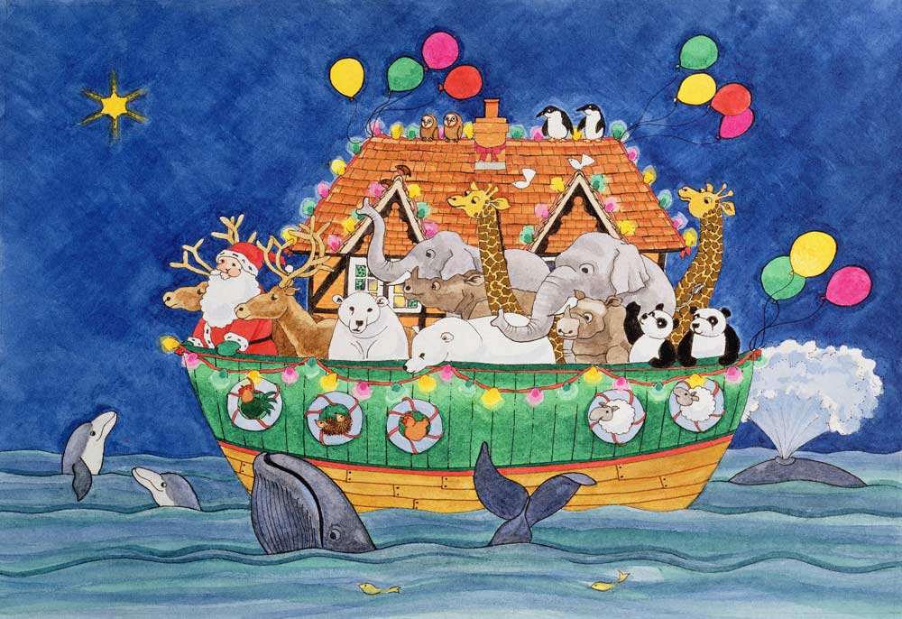 Santa's Ark von Linda  Benton