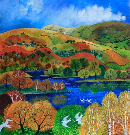 Terns over Rydal Water 2009
