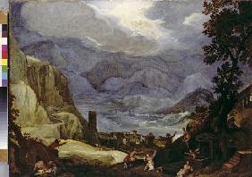 Landschaft mit Sturz des Phaethon 1599