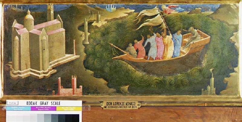 Die Geschichte des hl. Nikolaus von Bari von Lorenzo di Monaco