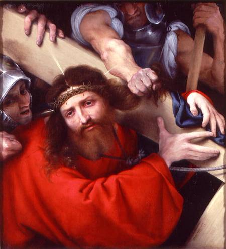 Christ Carrying the Cross von Lorenzo Lotto