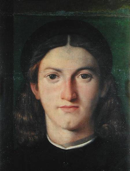 Portrait of a Young Man von Lorenzo Lotto