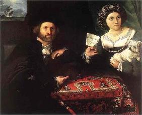 Doppelporträt eines Ehepaares 1523