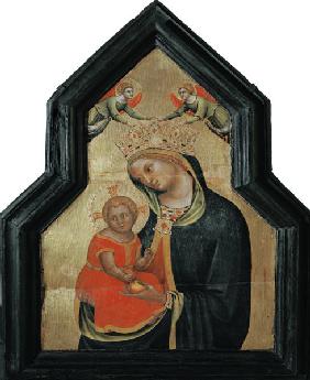 Madonna und Kind mit Engeln