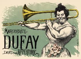Marguerite Dufay Trombone (Plakat) 1899