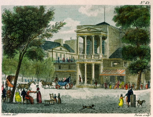 Paris, Théâtre des Variétés von Louis Durau