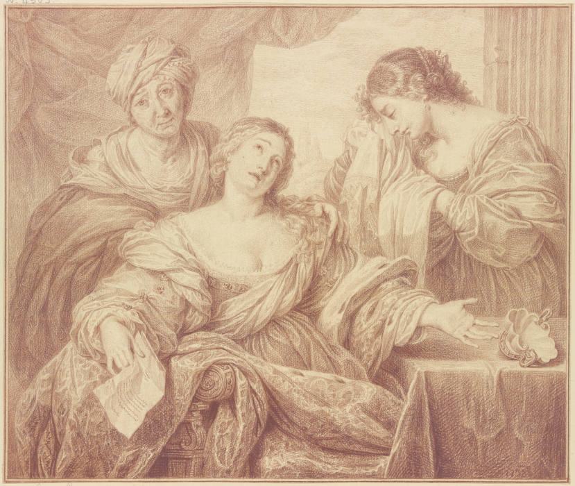 Sterbende Cleopatra von Louis Fabricius Dubourg