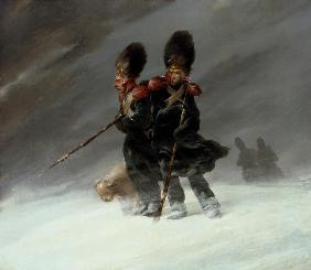 Grenadiere im Schnee