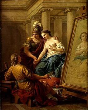 Apelles in Love with the Mistress of Alexander 1772