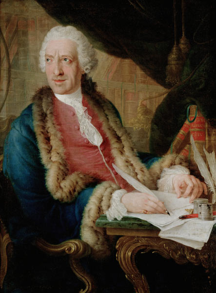 Portrait of a Gentleman von Louis Gabriel Blanchet