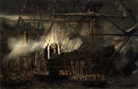 The Shipment of Napoleon's Ashes Aboard the 'Belle-Poule' at Saint Helena, 15th October 1840 1842