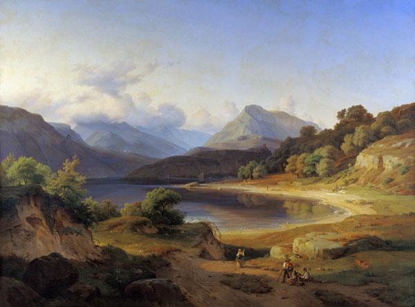 Der nördliche Teil des Gardasees. 1839