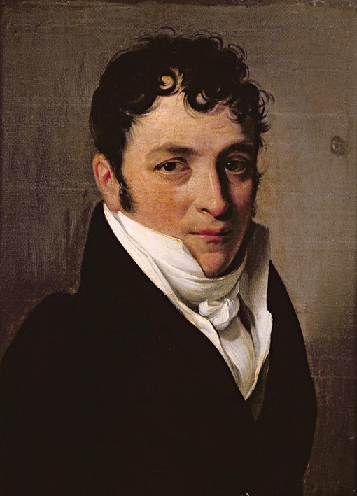 Porträt von Sänger Pierre-Jean Garat (1762-1823) von Louis-Léopold Boilly